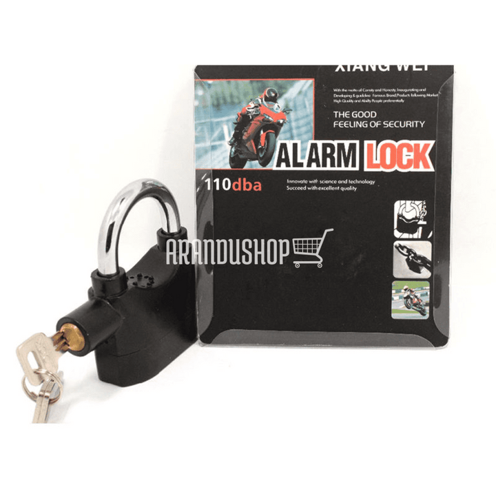 ALARM LOCK™ CANDADO DE SEGURIDAD CON ALARMA