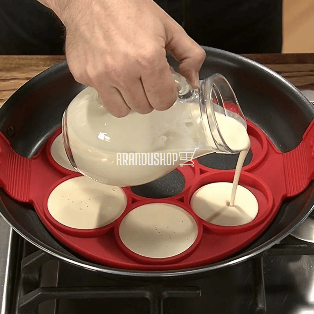 Pancake Master™ Mini molde para panqueques y huevos