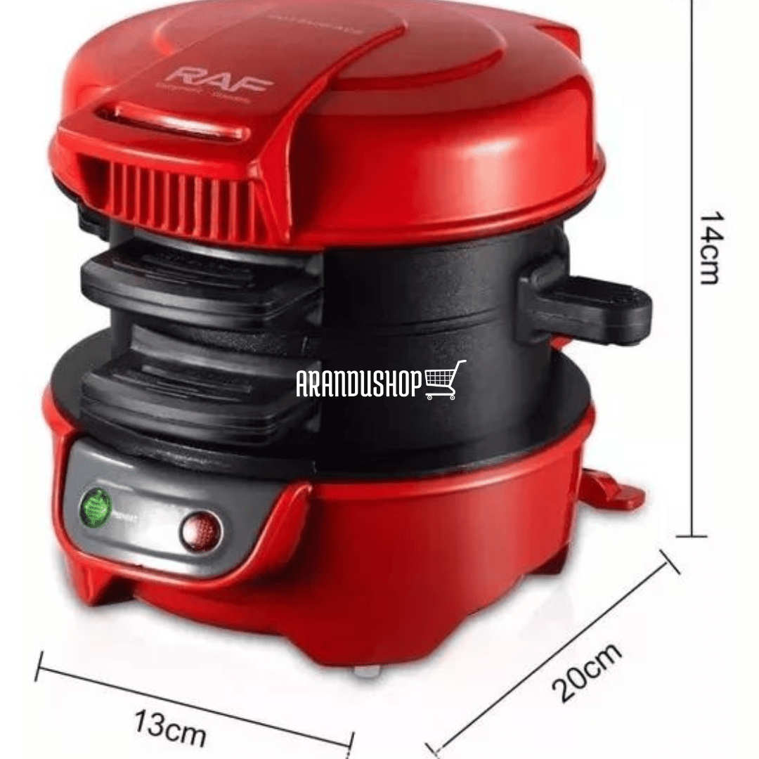 BURGUER MAKER™ MÁQUINA PARA HACER HAMBURGUESAS Y DESAYUNOS