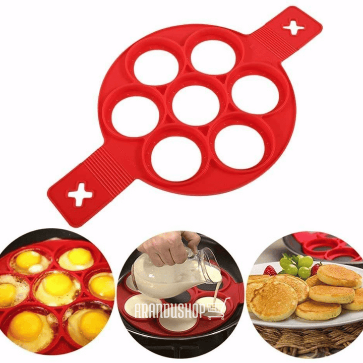 Pancake Master™ Mini molde para panqueques y huevos