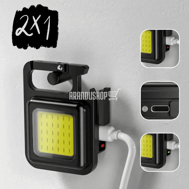 MINI LINTERNA LED RECARGABLE™ 2X1