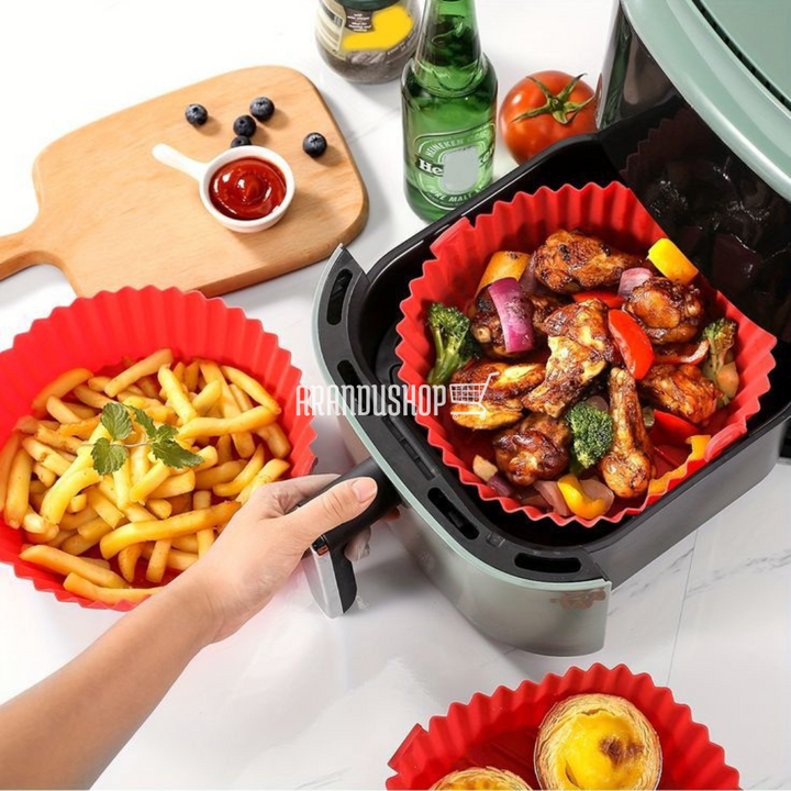 CANASTA DE SILICONA PARA AIR FRYER™ Pack de 2