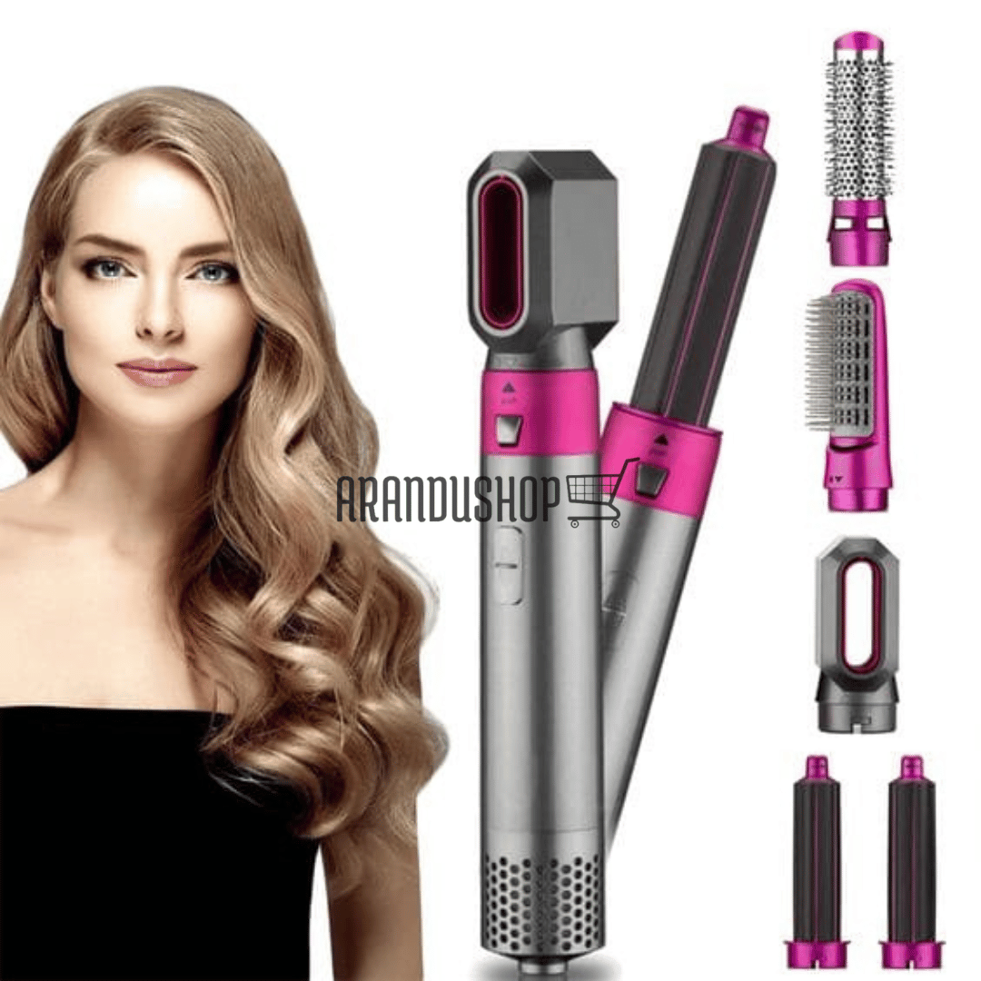 HAIR PRO™ PEINE ALISADOR, SECADOR Y ONDULADOR DE PELO 5 EN 1