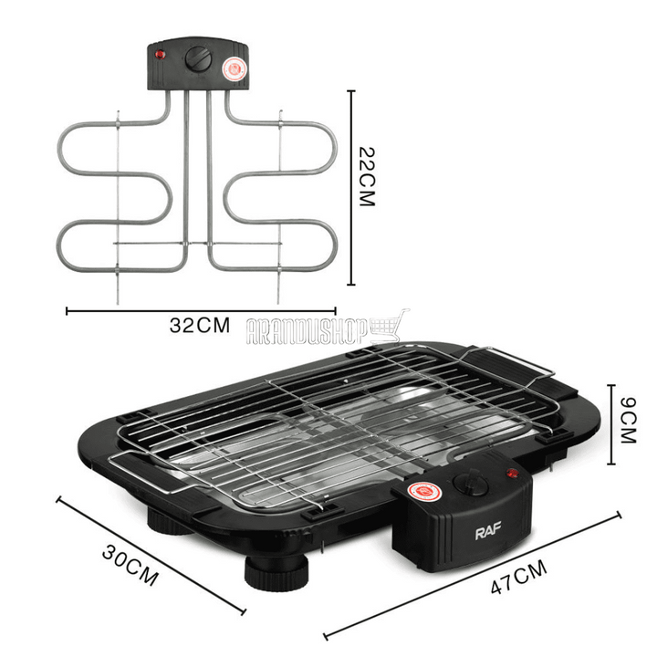 BARBACOA GRILL™ PARRILLA ELÉCTRICA DE ALIMENTOS