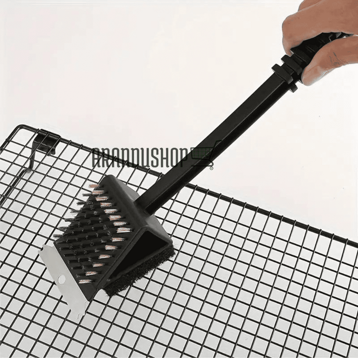 GRILL BRUSH™ LIMPIADOR DE PARRILLA 3 EN 1