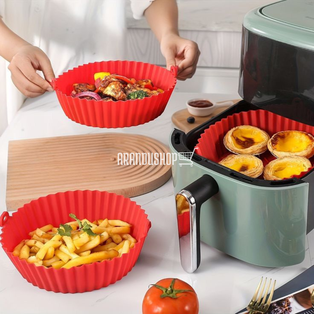 CANASTA DE SILICONA PARA AIR FRYER™ Pack de 2