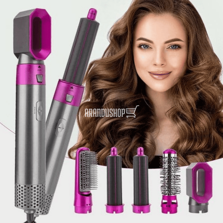 HAIR PRO™ PEINE ALISADOR, SECADOR Y ONDULADOR DE PELO 5 EN 1