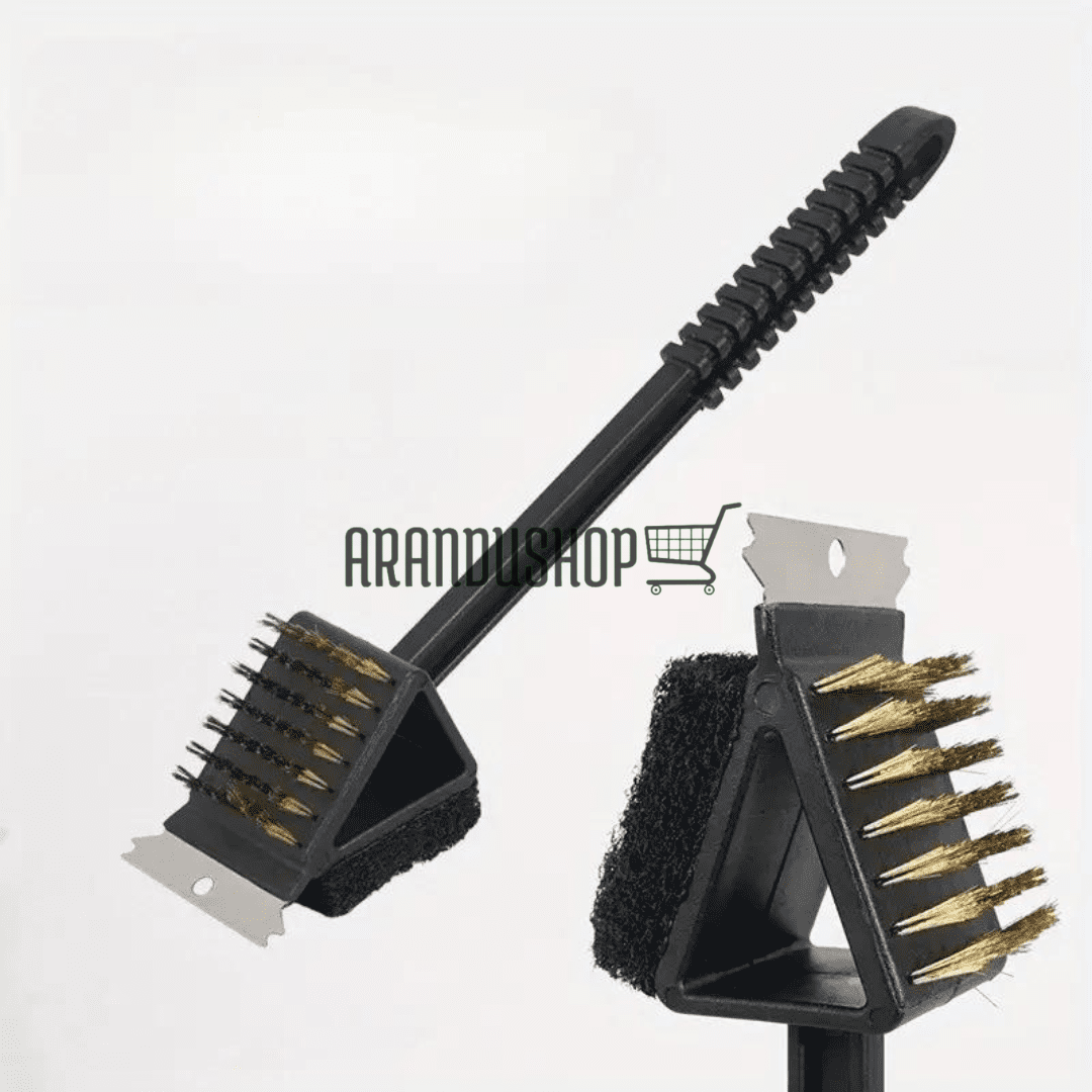 GRILL BRUSH™ LIMPIADOR DE PARRILLA 3 EN 1