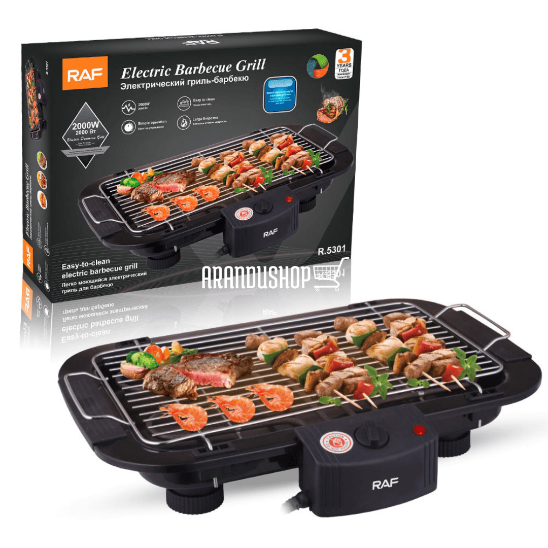 BARBACOA GRILL™ PARRILLA ELÉCTRICA DE ALIMENTOS