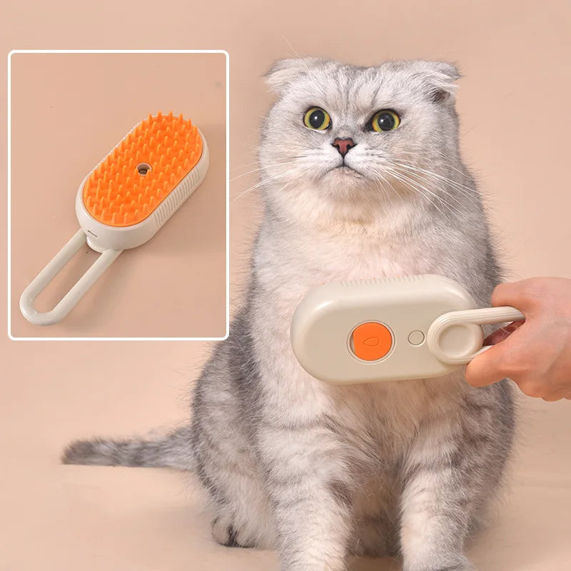 PET BRUSH™ Cepillo con vapor para mascotas