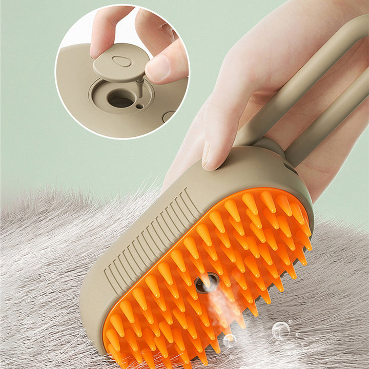 PET BRUSH™ Cepillo con vapor para mascotas