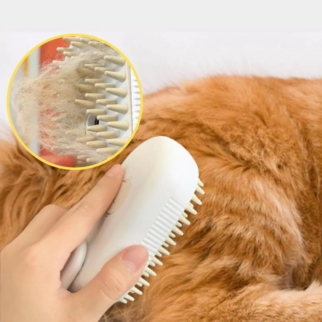 PET BRUSH™ Cepillo con vapor para mascotas