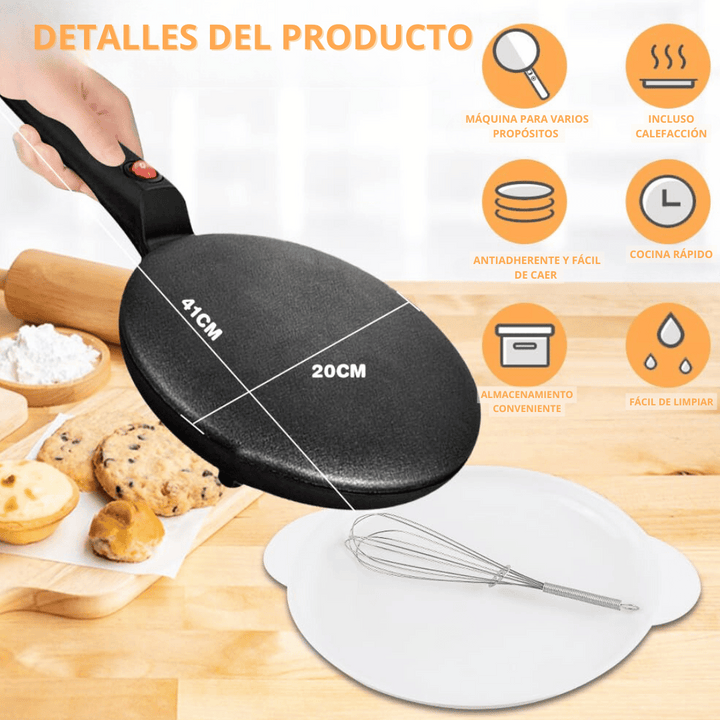 CREPE MASTER PRO™ PANQUEQUERA ELÉCTRICA