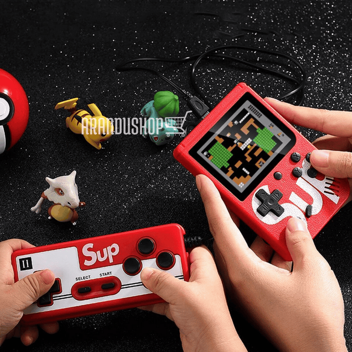 RETRO GAME™ MINI CONSOLA DE VIDEOJUEGOS CON 400 JUEGOS