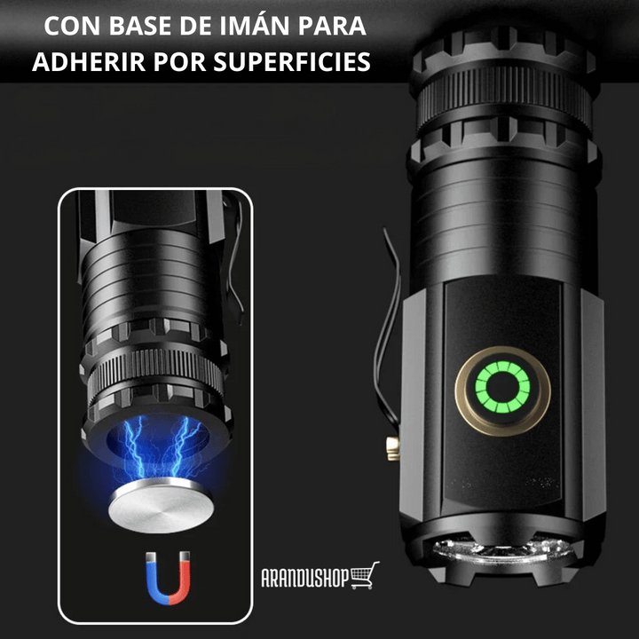 LuzMax 2000™ Mini Linterna Led