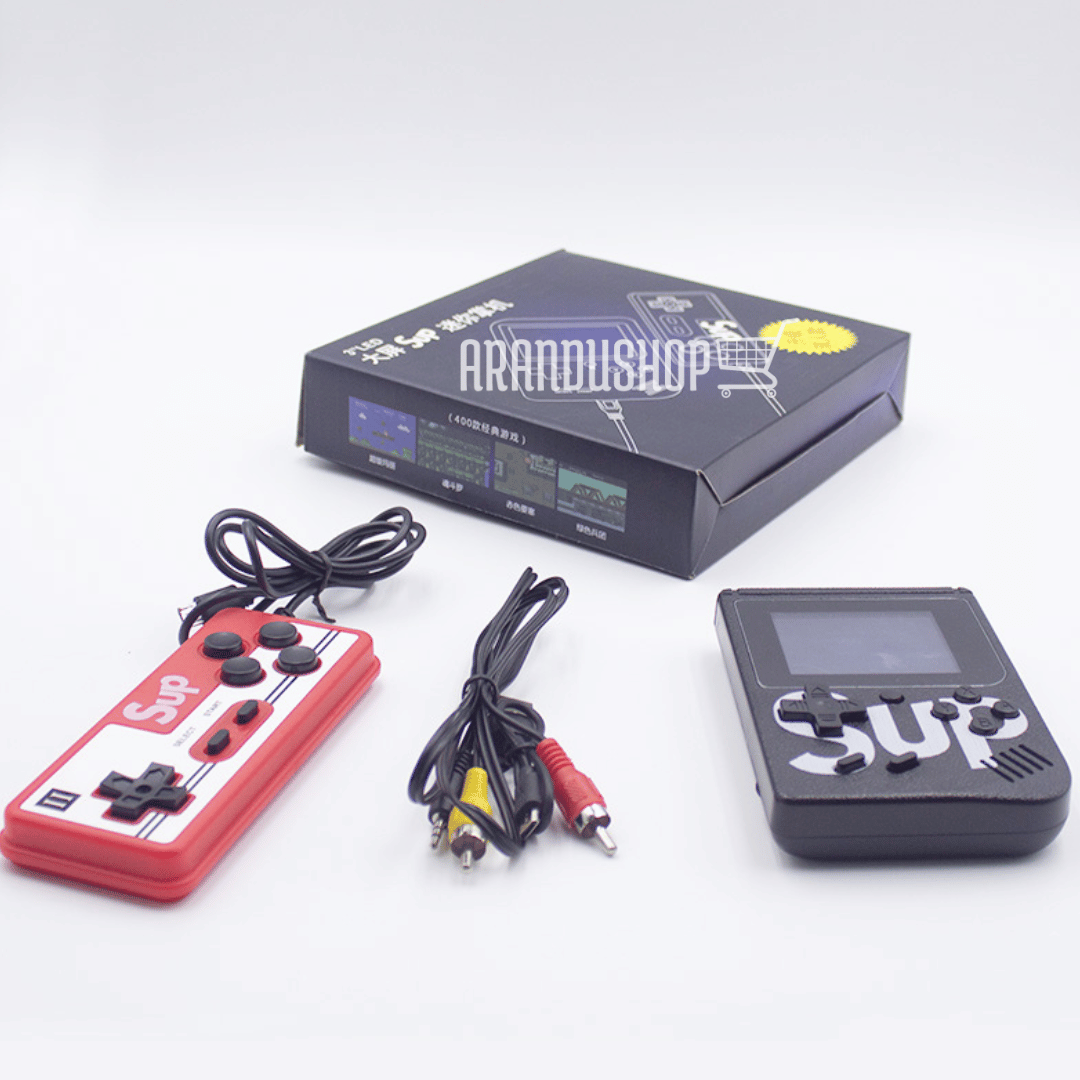 RETRO GAME™ MINI CONSOLA DE VIDEOJUEGOS CON 400 JUEGOS